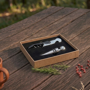 SET DE VINO SACACORCHO TAPÓN